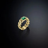 j19auw35012 Anello Bossy Chain
