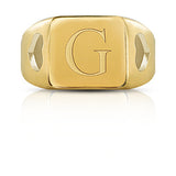 Anello icon "G" - Gioielleria Fondente