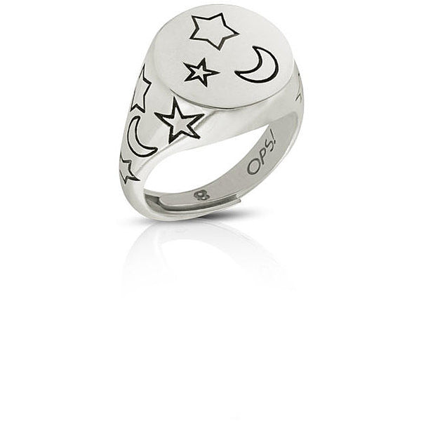 OPS! ops-icg20 Anello icon "Luna e stelle"