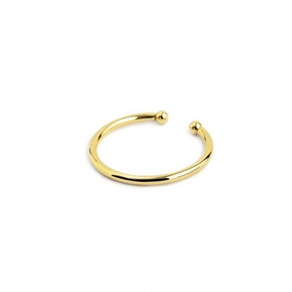 18an035g Anello falange base liscia