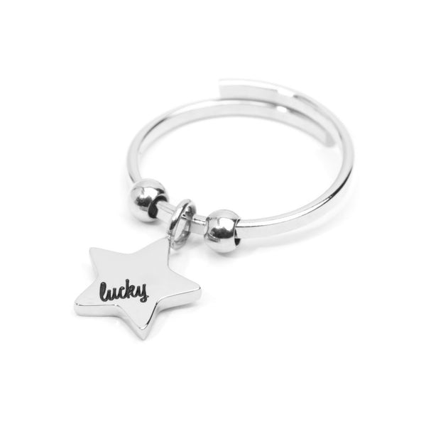 18an074 Anello stella lucky