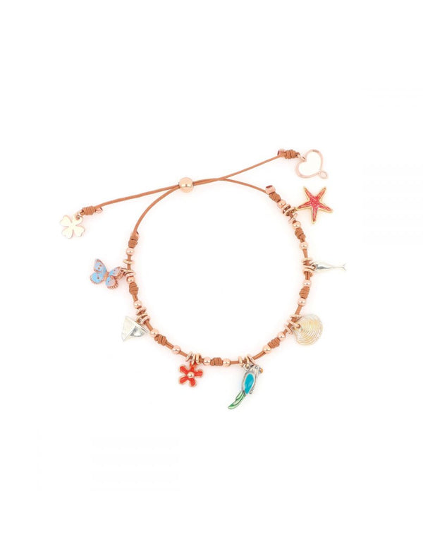 bkvia7mx Bracciale con charms  "Viaggio"