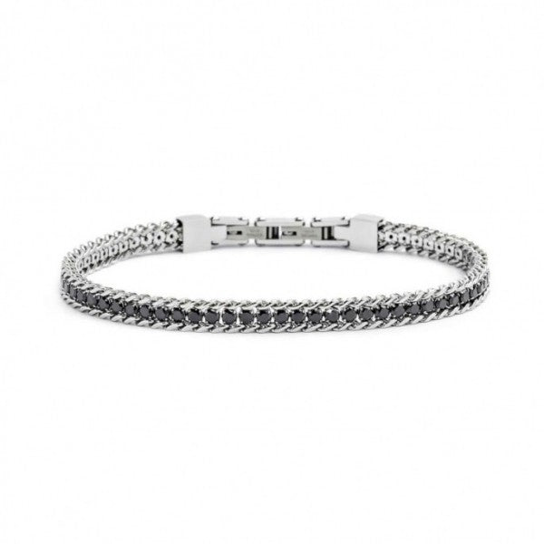 31BR0002N-M BRACCIALE TENNIS CON CATENA GRUMETTA