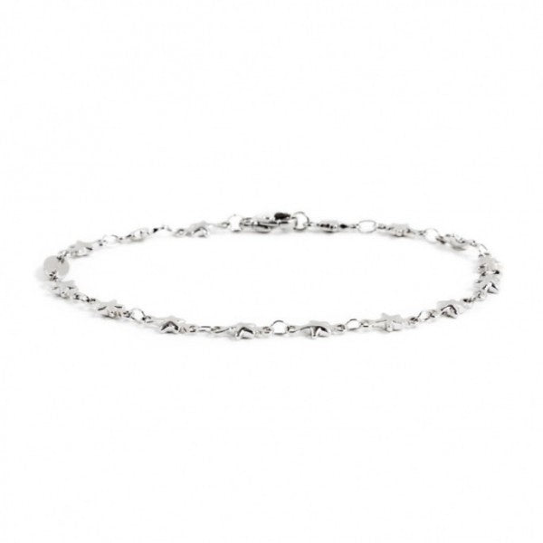 2br0059 BRACCIALE CON CATENA A STELLE