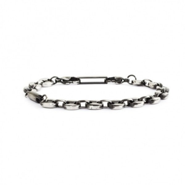 4BR1838BR BRACCIALE BRUNITO CATENA MARINE 7MM