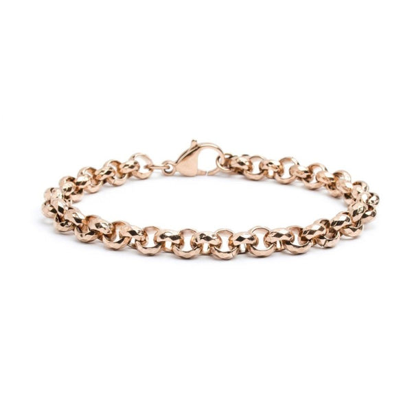 Bracciale catena diamantata rolò - Gioielleria Fondente