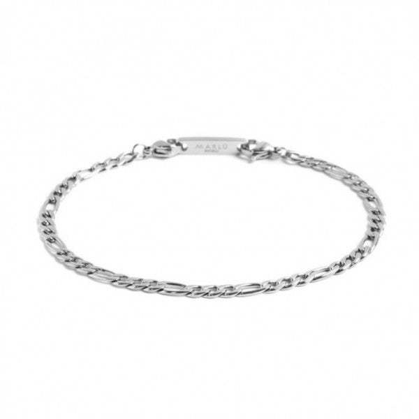 2br0062-m Bracciale con catena figaro