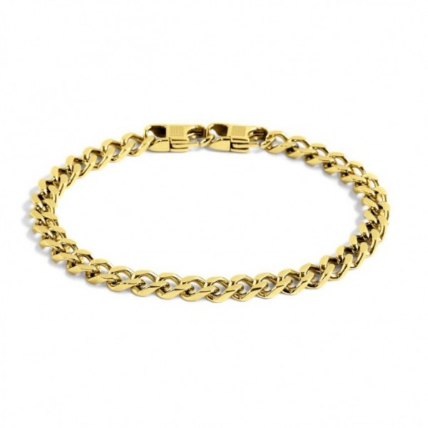 1br0004g Bracciale catena grumetta 6mm