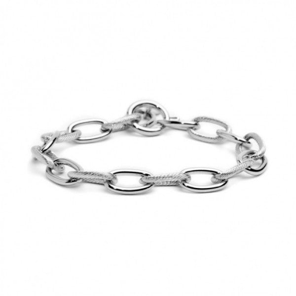 2br0068 Bracciale con catena a maglia larga