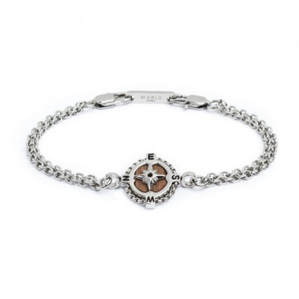 4br1819m Bracciale con rosa dei venti