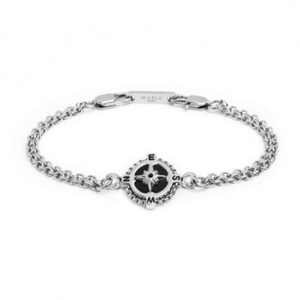 4br1819n Bracciale con rosa dei venti