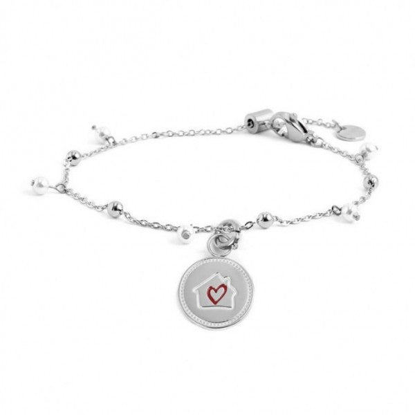 15BR088-W BRACCIALE CON PENDENTE CASA