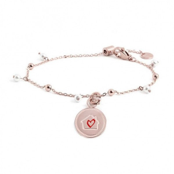 15BR088R-W BRACCIALE CON PENDENTE CASA