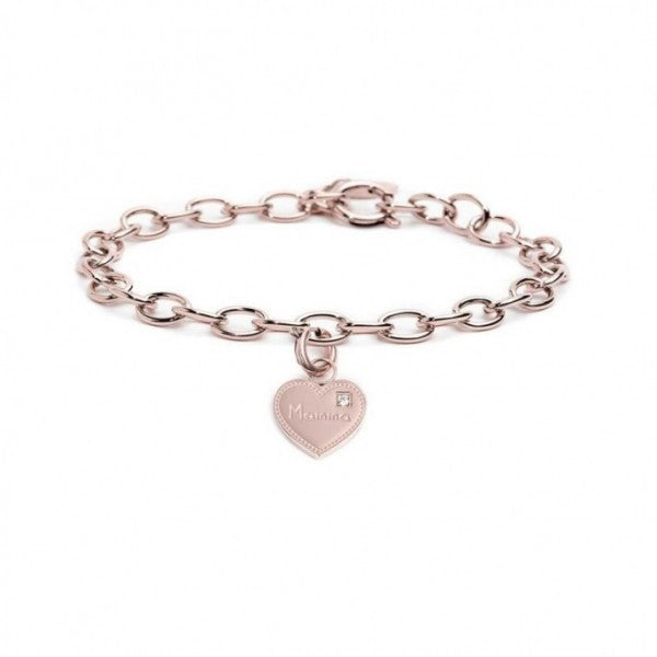 15BR084R BRACCIALE CON PENDENTE CUORE MAMMA