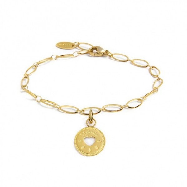 BRACCIALE CON PENDENTE SEI UNICA - Gioielleria Fondente