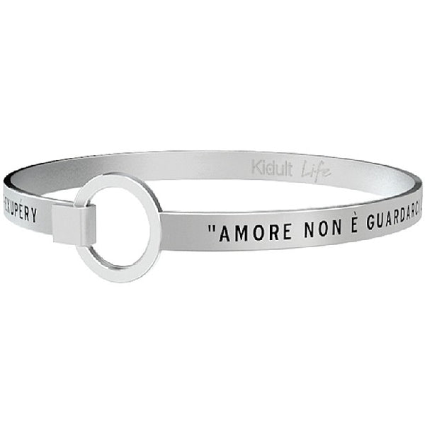 731107 Bracciale Love "amore non è guardarci l'un l'altro ma guardare insieme nella stessa direzione"