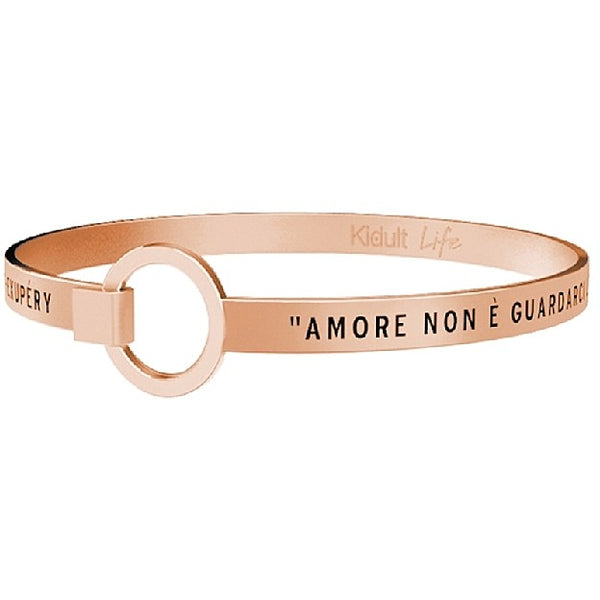 731108 Bracciale Love "amore non è guardarci l'un l'altro ma guardare insieme nella stessa direzione"