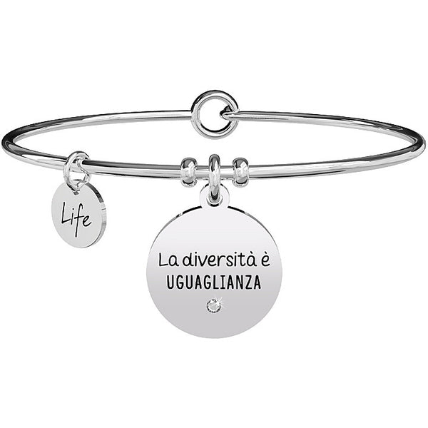 731900 Bracciale Philosophy "la diversità è bellezza la diversità è unione la diversità è ricchezza la diversità è uguaglianza"