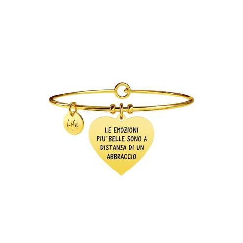 731354 Bracciale Love"Le emozioni più belle sono a distanza di un abbraccio"