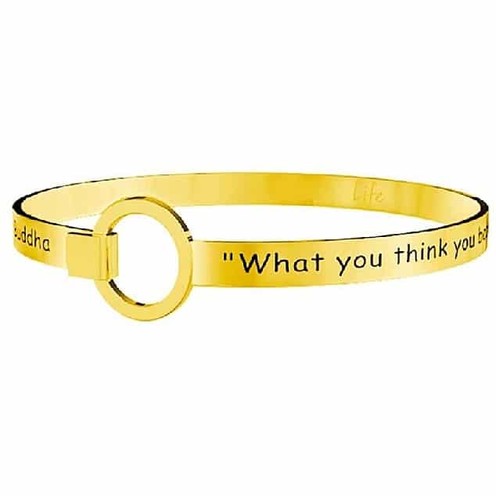 231719 Bracciale Spirituality "What You Think You Become What You Feel You Attract What You Imagine You Create"