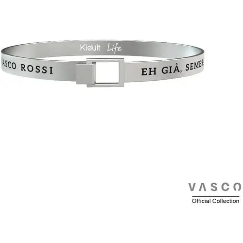 731479 Bracciale Vasco "Eh già sembrava la fine del mondo ma sono ancora qua"