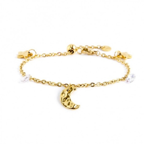 33br0008g Bracciale "Lune e Stelle"