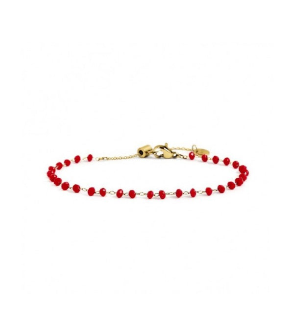 2br0057g-r Bracciale con cristalli 3mm