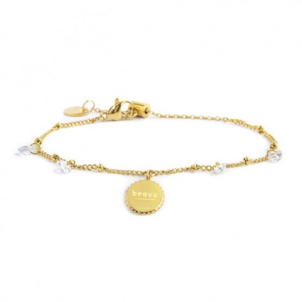 Bracciale Medaglietta Pendente Sole - Gioielleria Fondente