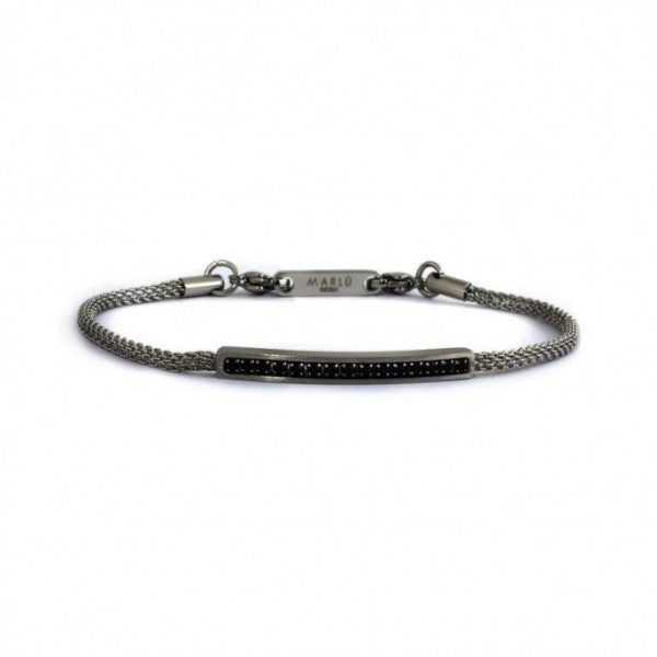 4br1848br Bracciale con catena mesh