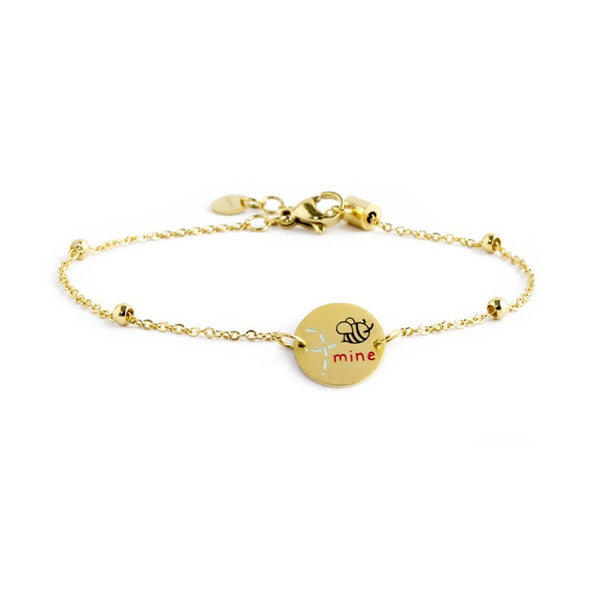 18br143g Bracciale bee mine