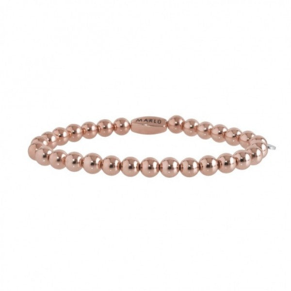 18br070r-6 Bracciale elastico pallini 6mm