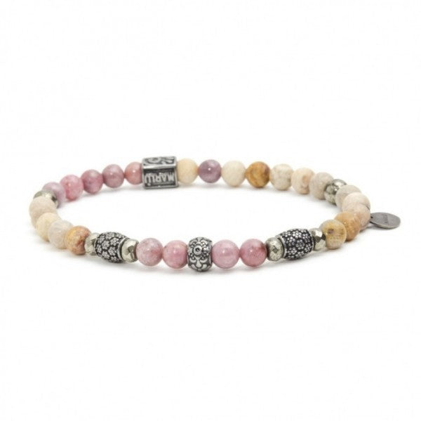 13br078-18m Bracciale con pietre
