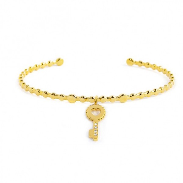 18br176g Bracciale rigido con chiave