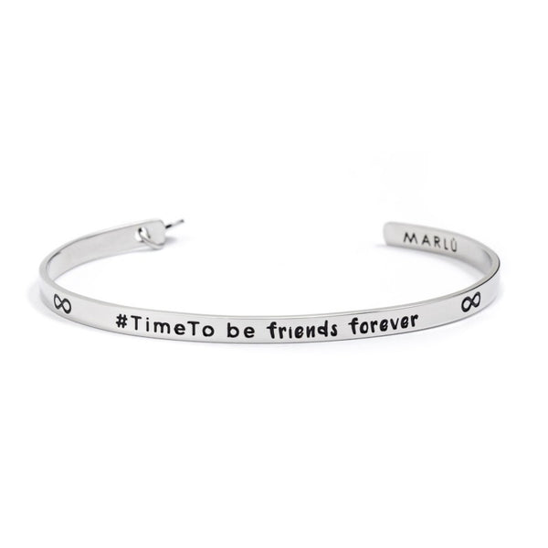 18br106 Bracciale rigido be friends forever