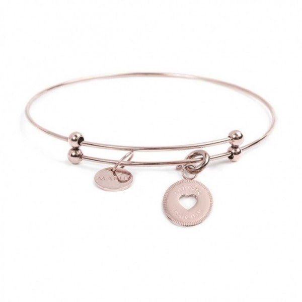 15BR095R BRACCIALE RIGIDO CON PENDENTE SEMPRE INSIEME