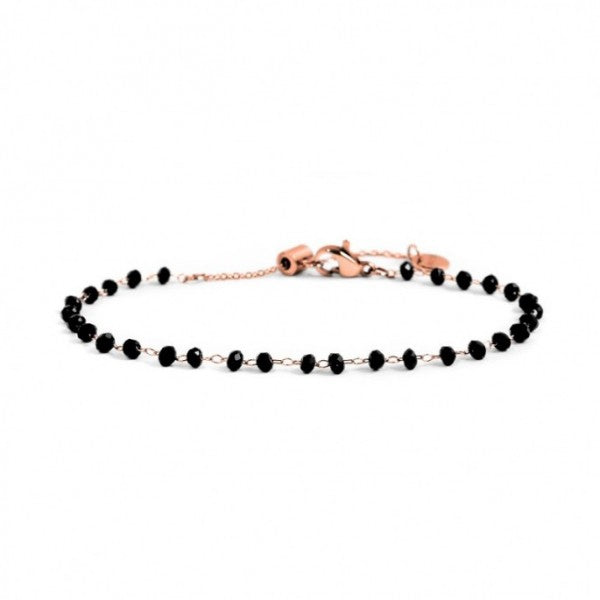 2br0057r-n Bracciale con cristalli 3mm