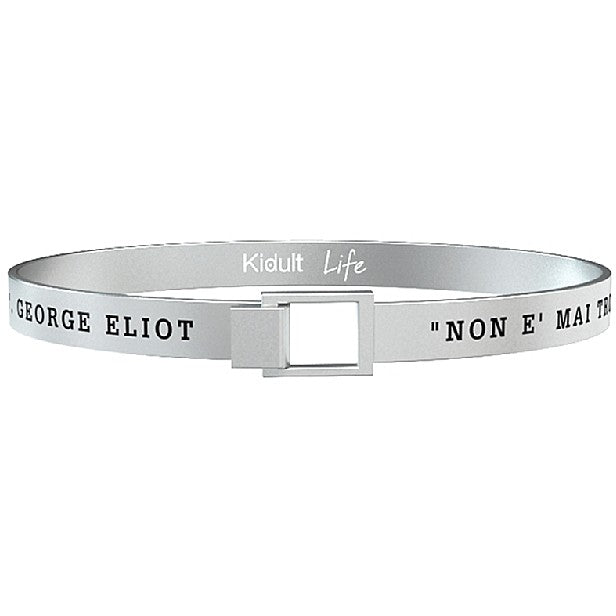 731195 Bracciale Philosophy "Non È Mai Troppo Tardi Per Essere Ciò Che Avresti Potuto Essere"