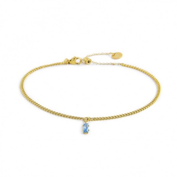 20cv057g-am Cavigliera con catena grumetta