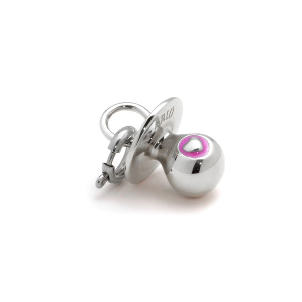21ch002-r Charm ciuccio rosa