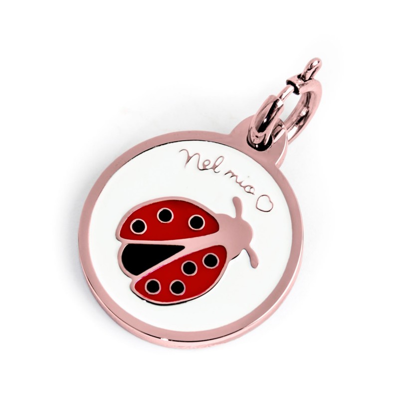 15ch067r Charm coccinella rosè
