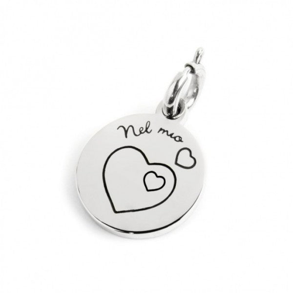 15ch001 Charm "Portami nel tuo cuore"