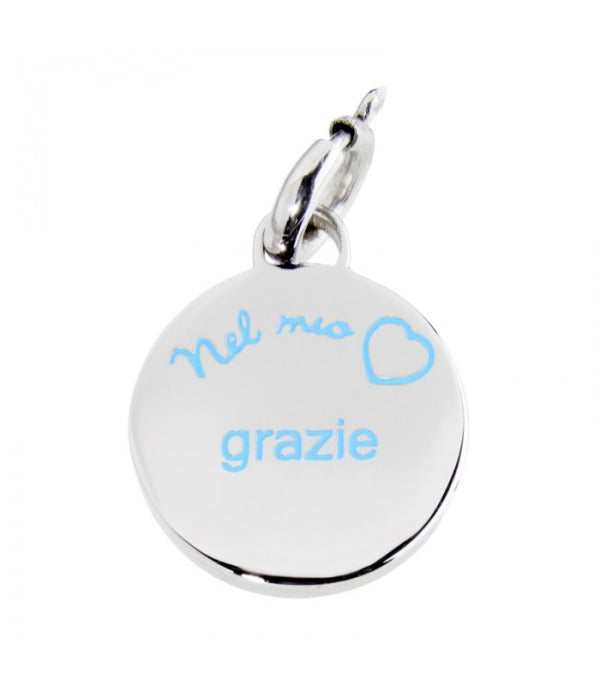 15ch008 Charm " Grazie"