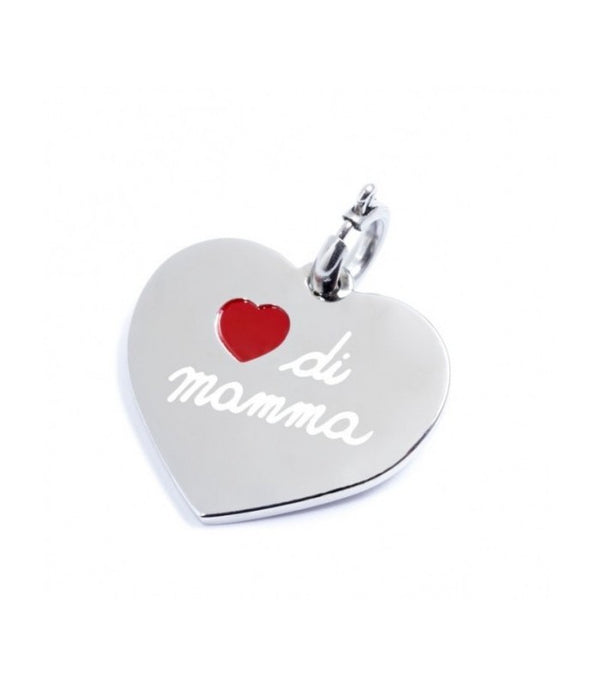 15ch033 Charm "Cuore di mamma"