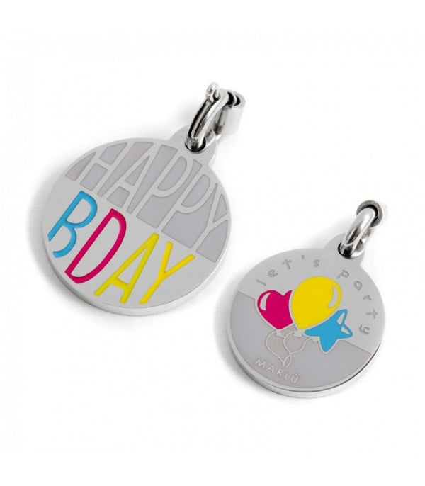 15ch101 Charm happy birthday