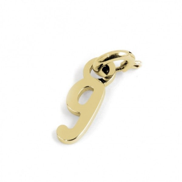 18ch085g-9 Charm numero "9"