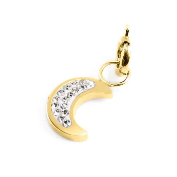 18ch093g-w Charm strass bianchi luna