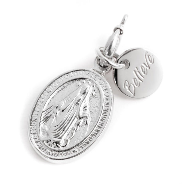 33ch0002 Charm ovale madonna