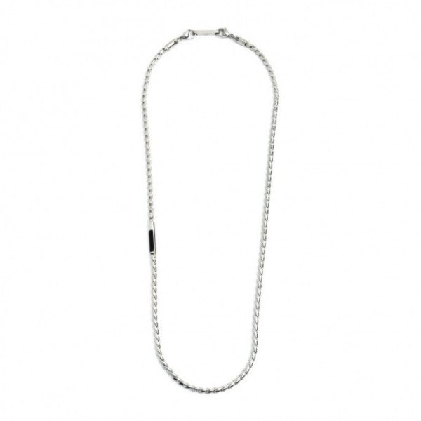 4co0110n COLLANA CON CATENA CORDA