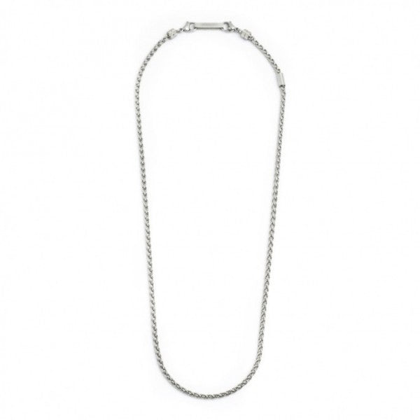 4ca0201 Collana con catena a sonaglio