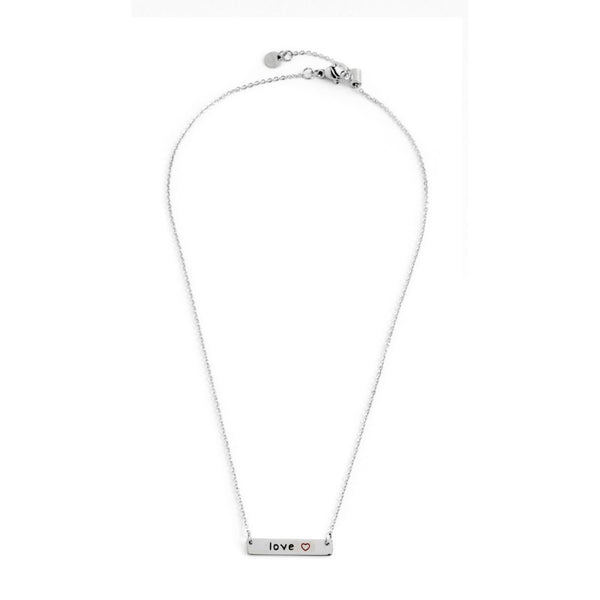 18cn059 Collana con tag love